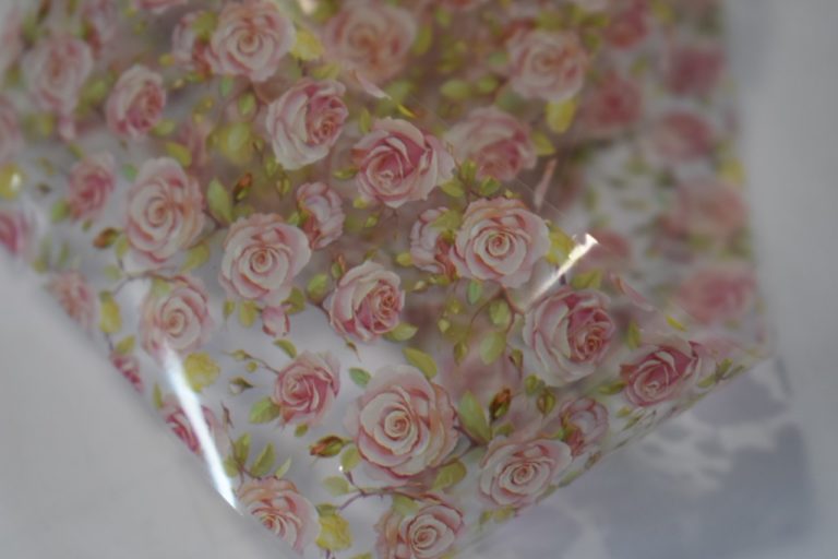 Nail Foil – Floral Series No 12 – 1m in Length – Glitter Arty Nails