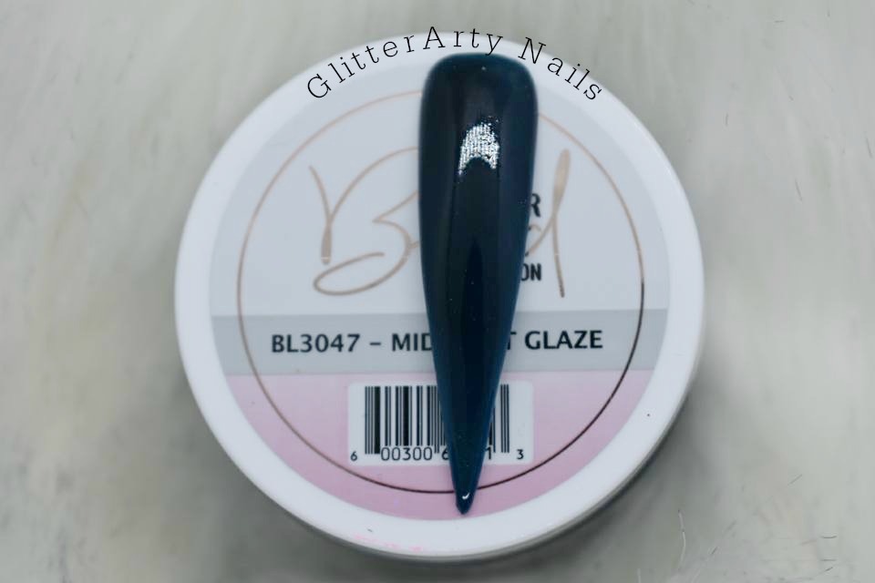 Glam & Glits Acrylic Powder - Color Blend Midnight Glaze 2 oz - BL3047